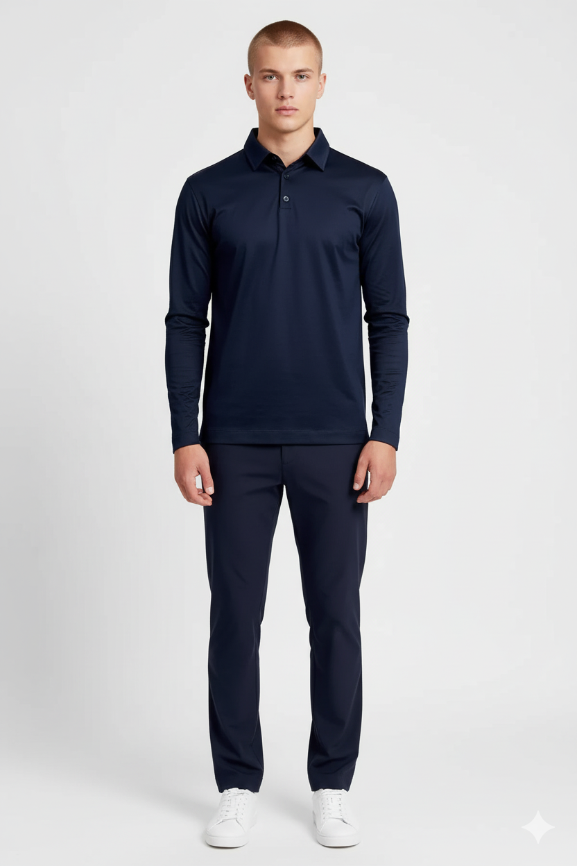 FABIO POLO LONG SLEEVE SHIRT