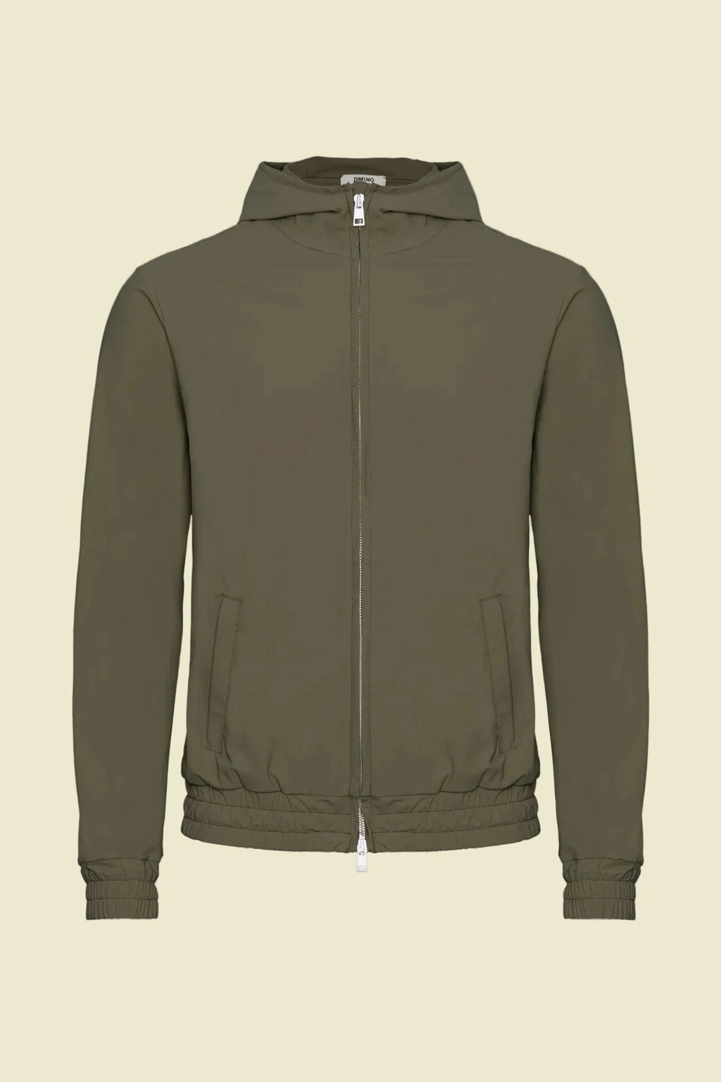 Dark Green Hooded Tech Vest