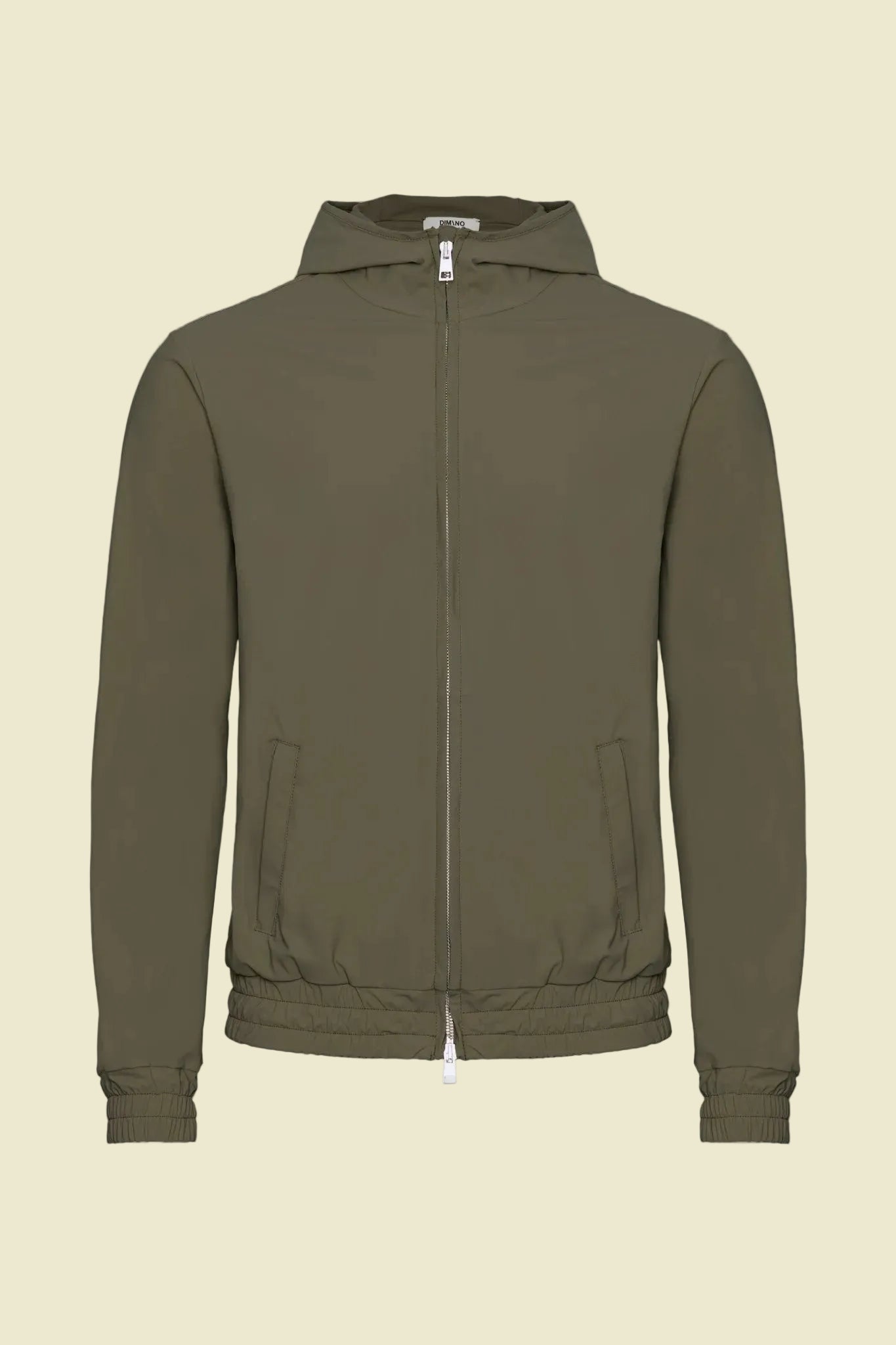 Dark Green Hooded Tech Vest