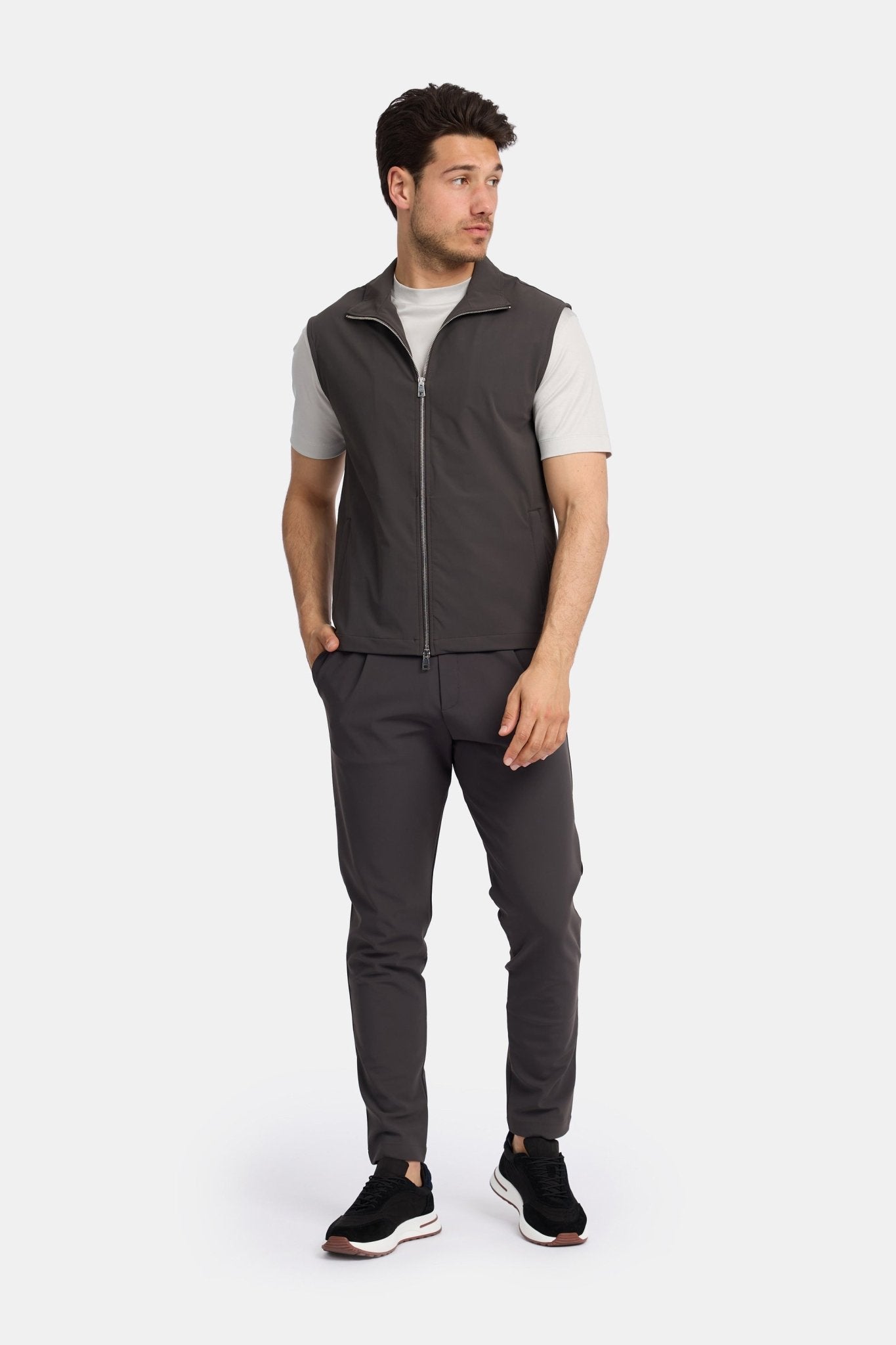 Slate Grey Tech Gilet